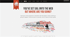 Desktop Screenshot of corsairmediaservices.com