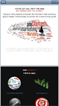 Mobile Screenshot of corsairmediaservices.com
